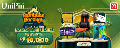 Rayakan Ramadan di UniPin Hemat Rp 10.000 Pakai Doku Wallet!